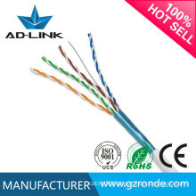 Made in China networking cable solid bare copper ftp cat5e twisted cable with CE RoHs FCC UL Certifications